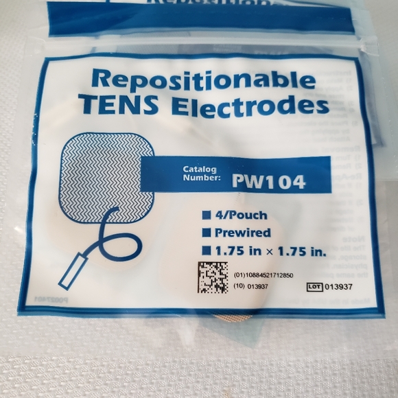 Sealed 80 TENS Unit Electrodes Pads Made In USA Plug In - Picture 4 of 5